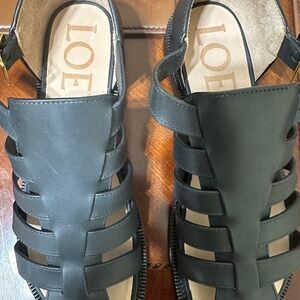 Loewe Campo Leather Fisherman Sandals